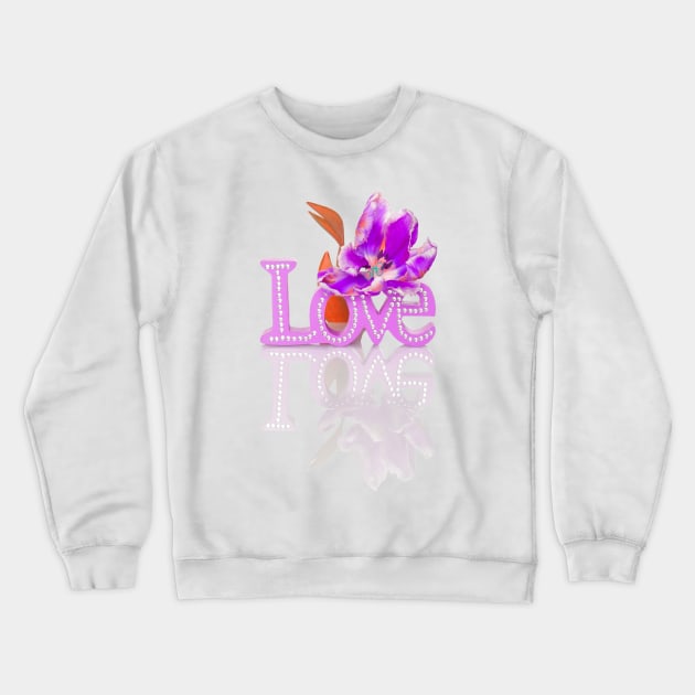 Love Reflection Crewneck Sweatshirt by LibrosBOOKtique